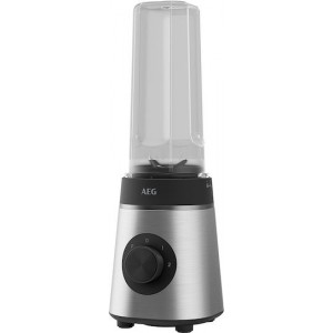 AEG SB4-1-4ST Μπλέντερ για Smoothies 0.6lt 350W Ασημί
